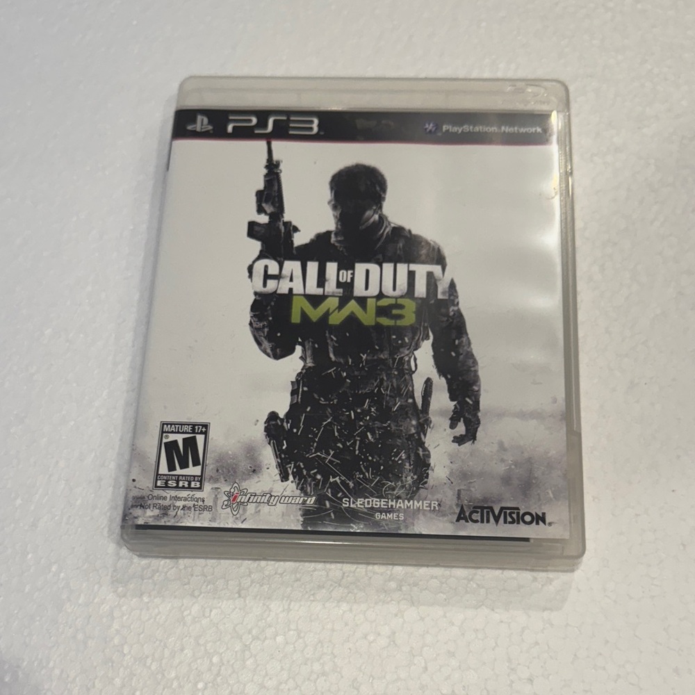 Call of Duty: Modern Warfare 3 for PS3 - Black and White